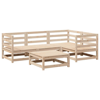 Garden Sofa Set | Natural Wood | Solid pine wood | Large | Modular