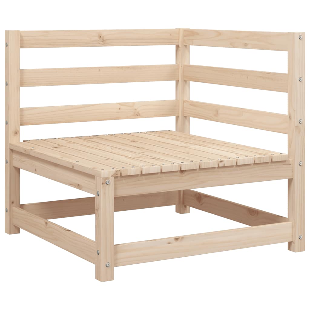Garden Sofa Set | Natural Wood | Solid pine wood | Large | Modular
