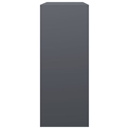 Firewood Rack Anthracite 39.4"x15.7"x39.4" Steel