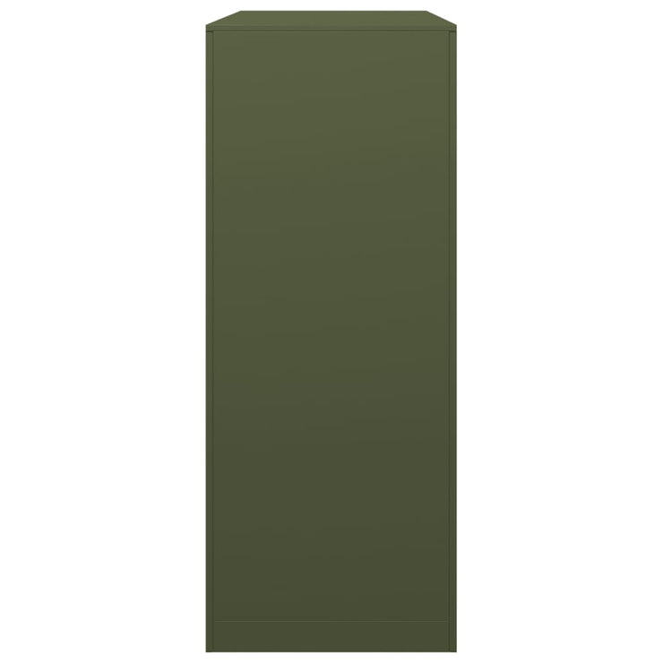 Firewood Rack Green 100x40x100 cm Steel