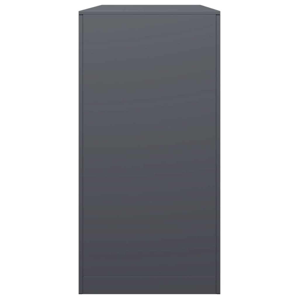 Firewood Rack Anthracite 39.4"x15.7"x31.5" Steel