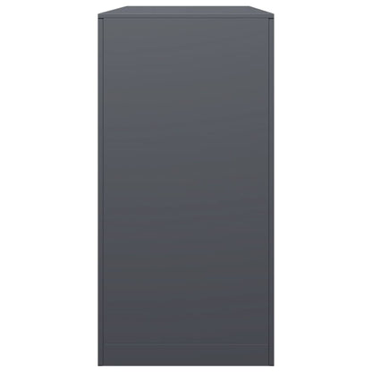 Firewood Rack Anthracite 39.4"x15.7"x31.5" Steel