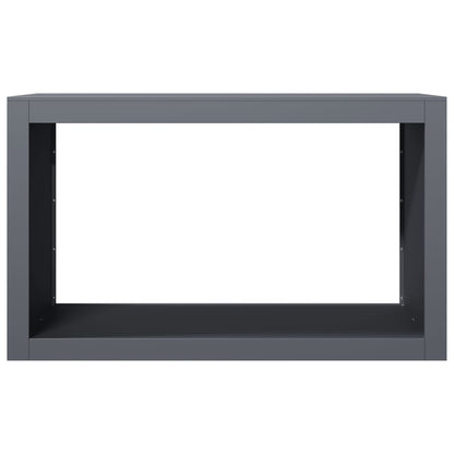 Firewood Rack Anthracite 39.4x15.7x23.6" Steel