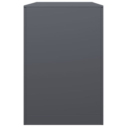 Firewood Rack Anthracite 39.4x15.7x23.6" Steel