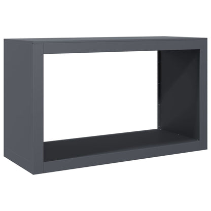 Firewood Rack Anthracite 39.4x15.7x23.6" Steel