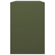 Firewood Rack Green 100x40x60 cm Steel