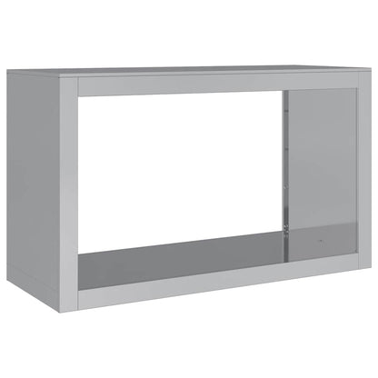 Firewood Rack 100x40x60 cm Galvanised Steel