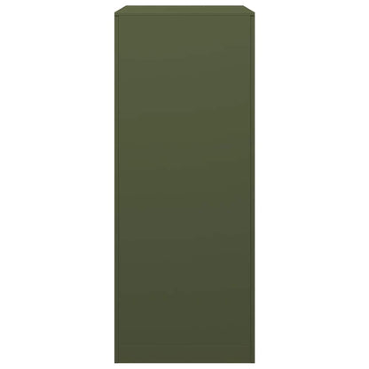 Firewood Rack Green 60x40x100 cm Steel