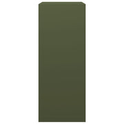 Firewood Rack Green 60x40x100 cm Steel
