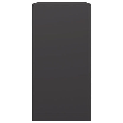 Firewood Rack Black 23.6x15.7x31.5" Steel