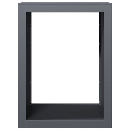 Firewood Rack Anthracite 23.6x15.7x31.5" Steel