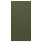 Firewood Rack Green 60x40x80 cm Steel