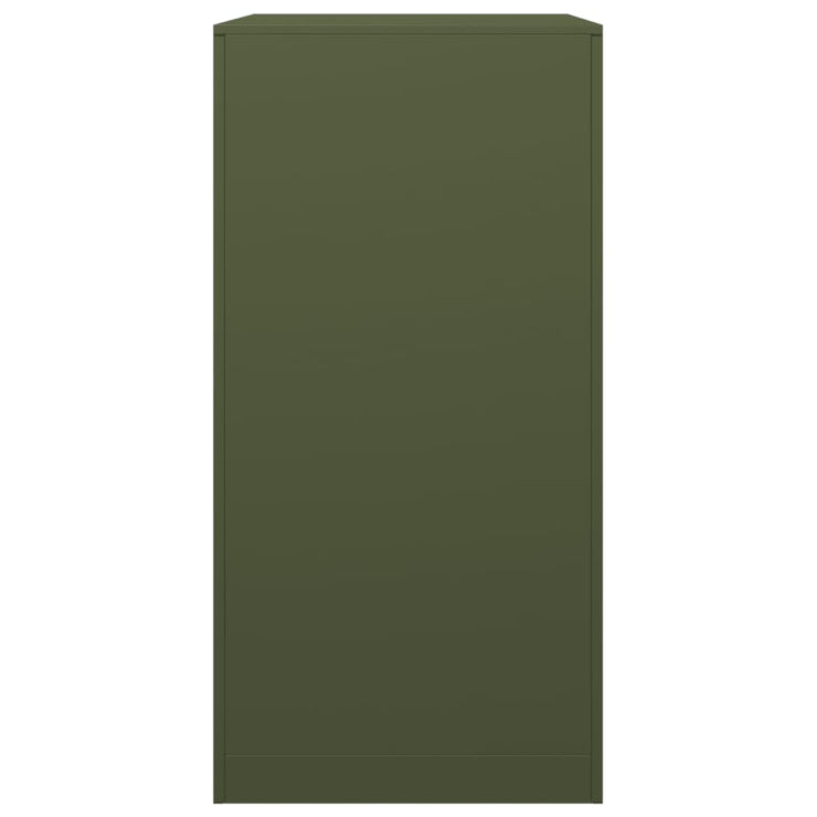 Firewood Rack Green 60x40x80 cm Steel