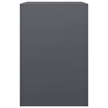 Firewood Rack Anthracite 23.6x15.7x23.6" Steel