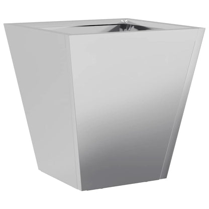 Garden Planter 30x30x30 cm Galvanised Steel