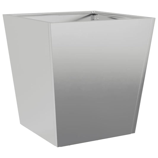 Garden Planter 40x40x40 cm Galvanised Steel