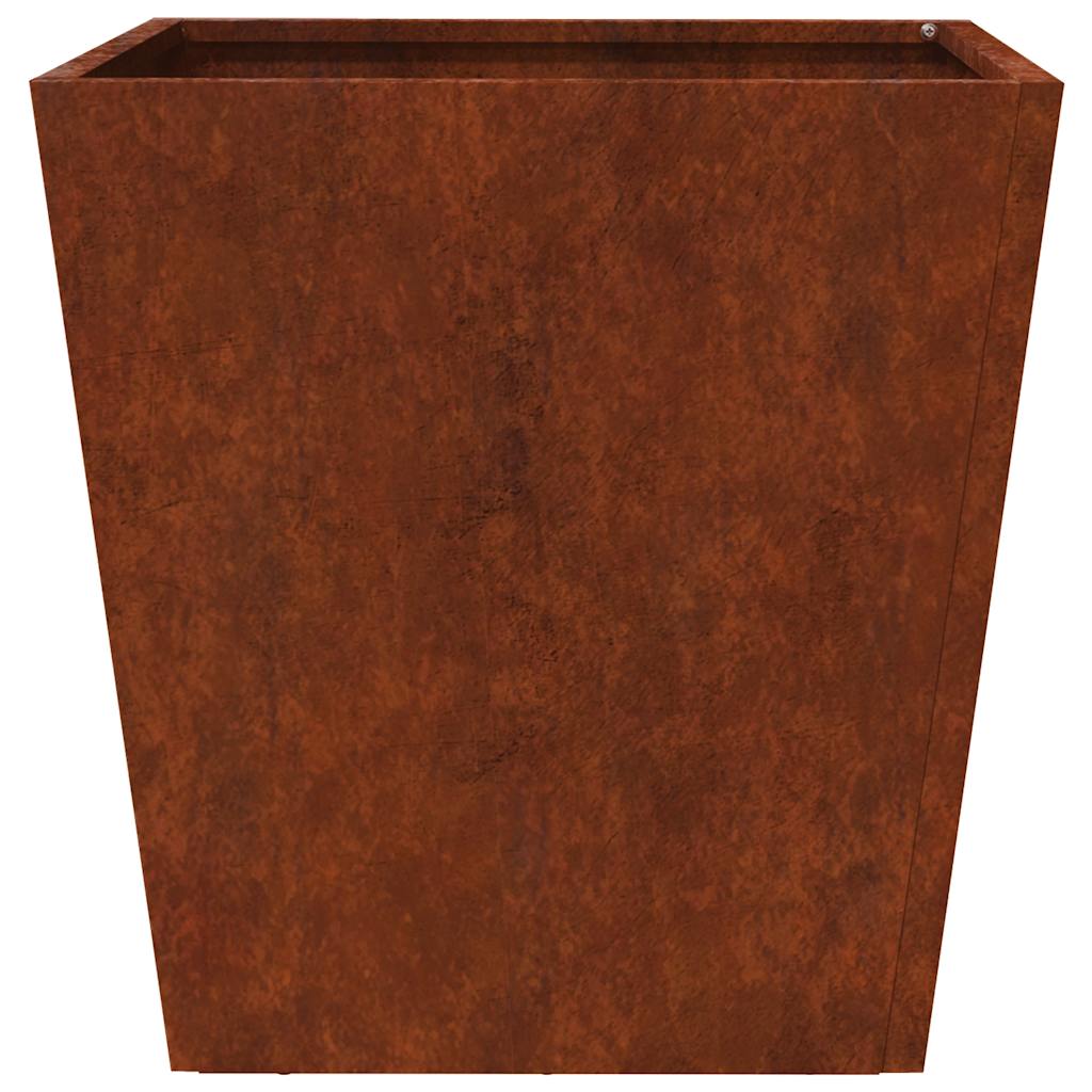 Garden Planters 2 pcs 40x40x40 cm Weathering Steel