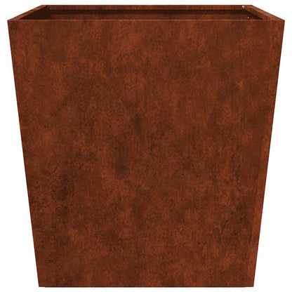 Garden Planter 50x50x50 cm Weathering Steel