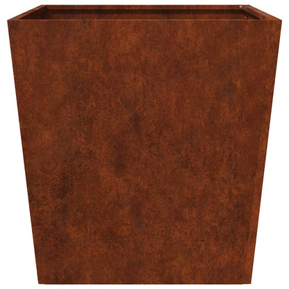 Garden Planter 50x50x50 cm Weathering Steel