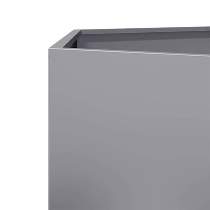 Garden Planter Hexagon 46x40x45 cm Galvanized Steel
