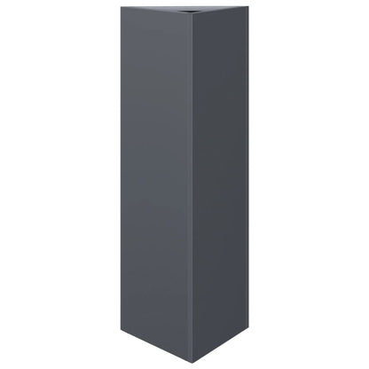 Garden Planter Anthracite Steel Large Durable Garden Planter