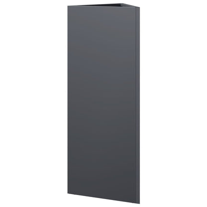 Garden Planter Anthracite Steel Large Durable Garden Planter