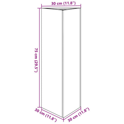 Garden Planter Anthracite Steel Large Durable Garden Planter