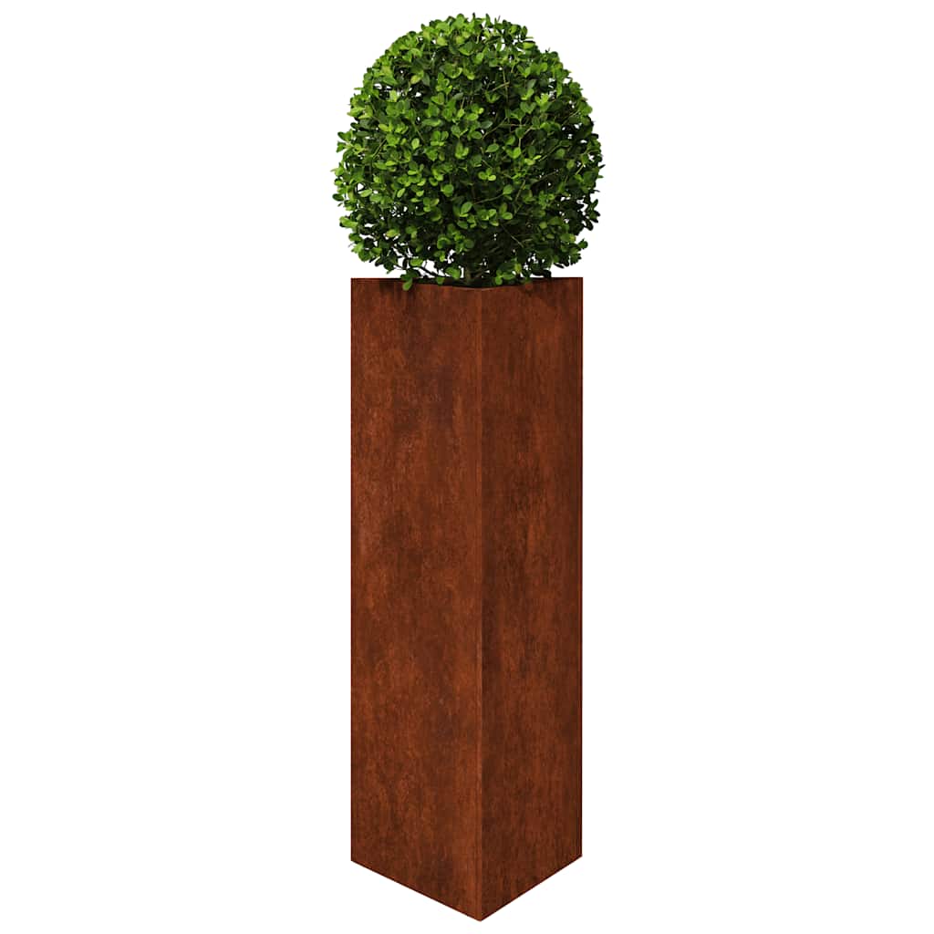 Garden Planter Set of 2 Brown (will develop over time)