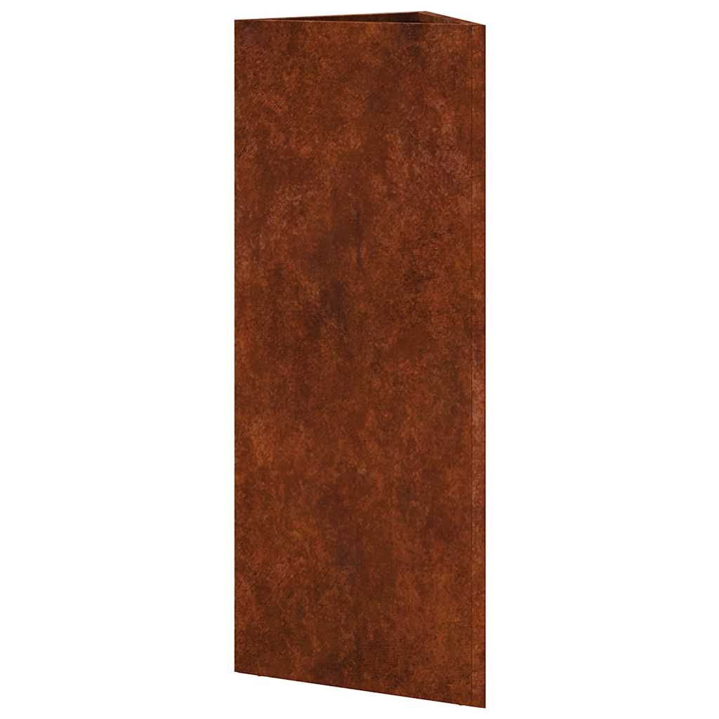 Garden Planter Set of 2 Brown (will develop over time)
