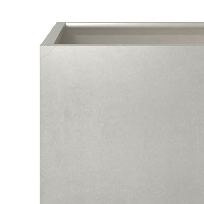 Garden Planters 2 pcs 30x30x30 cm Stainless Steel