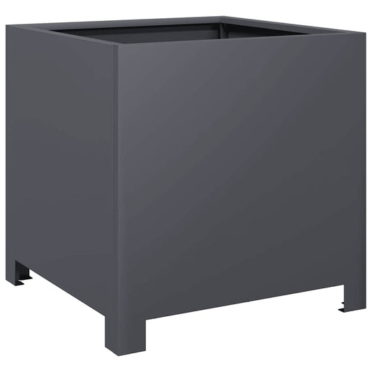 Garden Planter Anthracite 40x40x40 cm Steel