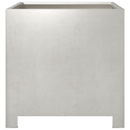 Garden Planters 2 pcs 40x40x40 cm Stainless Steel