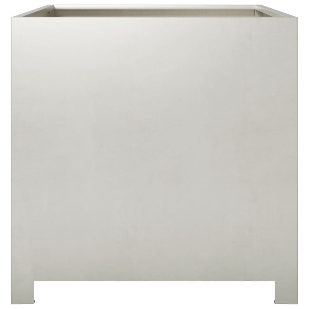 Garden Planter 50x50x50 cm Stainless Steel