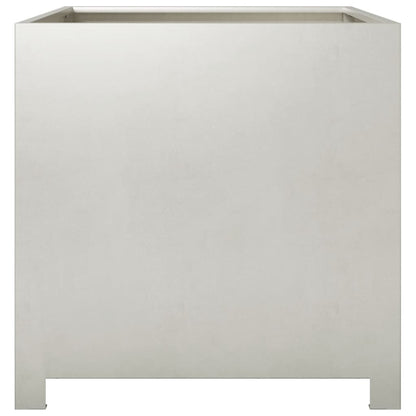 Garden Planter 50x50x50 cm Stainless Steel