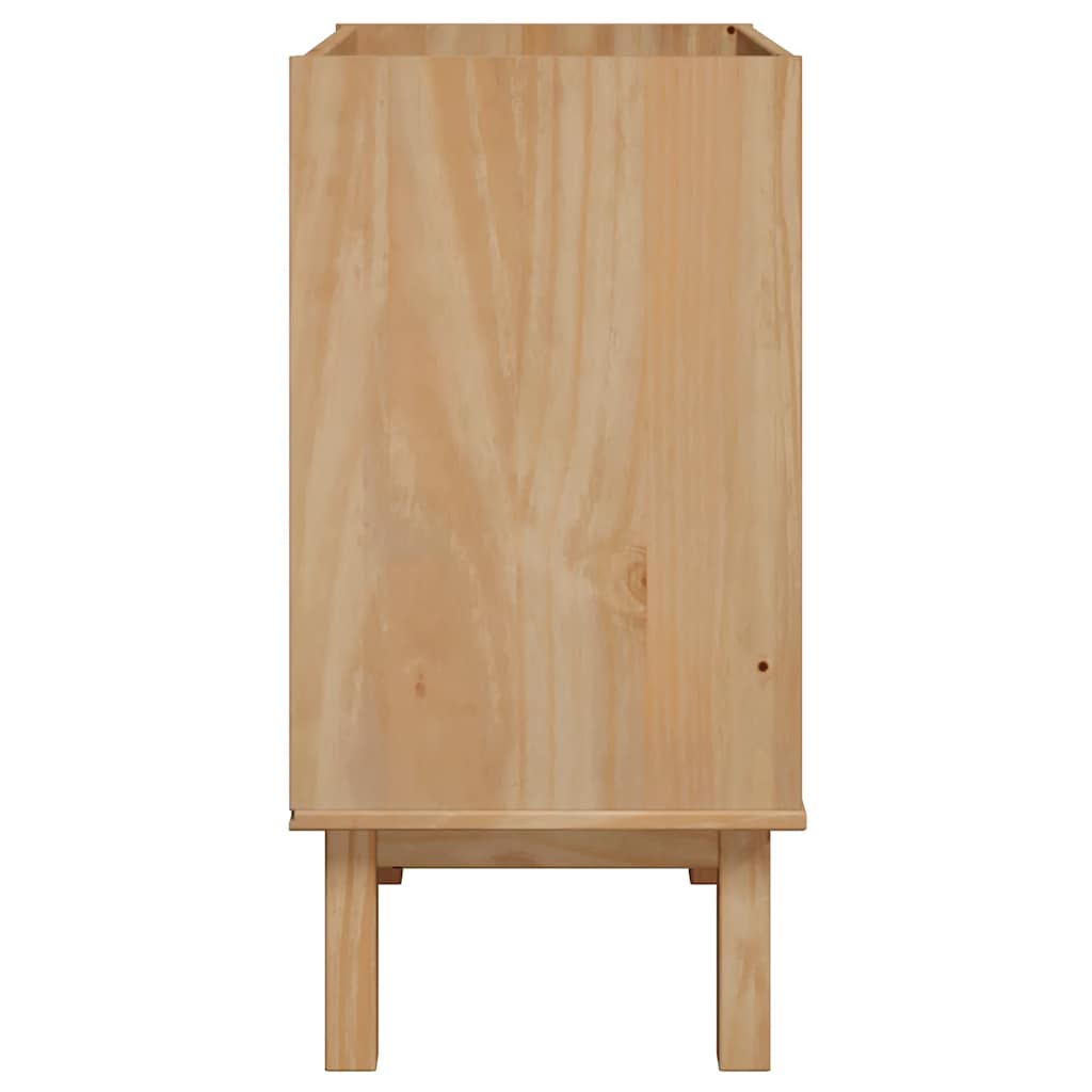 Bathroom Sink Cabinet OTTA 59x40x80 cm Solid Wood Pine