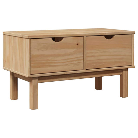 Hallway Bench OTTA 80x40x45 cm Solid Wood Pine