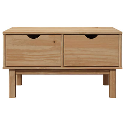 Hallway Bench OTTA 80x40x45 cm Solid Wood Pine