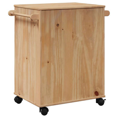 Kitchen Trolley OTTA 59x45x80 cm Solid Wood Pine