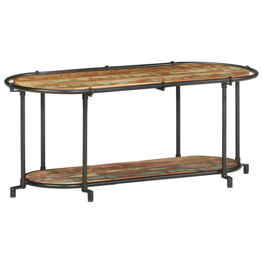 TV Cabinet 100x42x40 cm Solid Wood Reclaimed