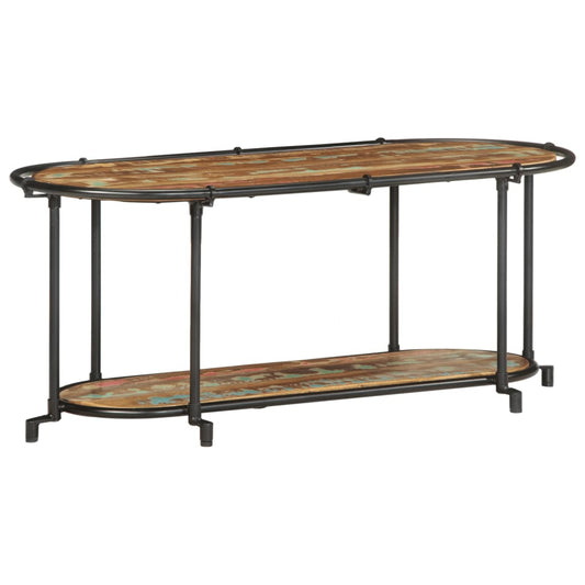 TV Cabinet 100x42x40 cm Solid Wood Reclaimed
