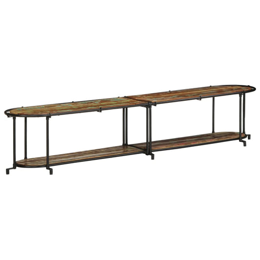 TV Cabinet 200x42x40 cm Solid Wood Reclaimed
