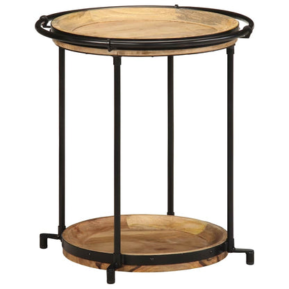 Side Table Ø55x60 cm Solid Wood Mango