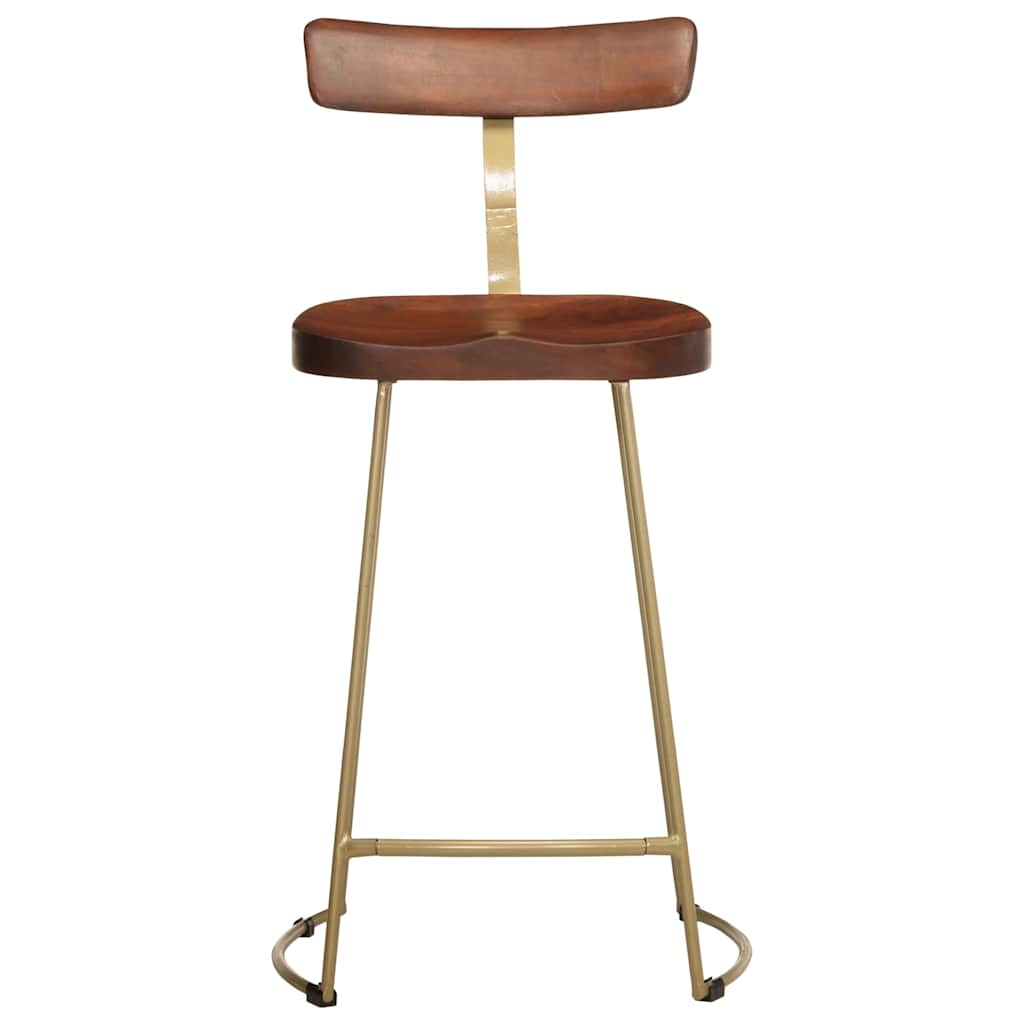 Bar Stools 2 pcs 49x43x88 cm Solid Wood Mango