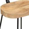 Bar Stools 2 pcs 49x43x88 cm Solid Wood Mango