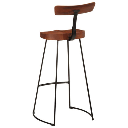 Bar Stools 2 pcs 49x43x103 cm Solid Wood Mango