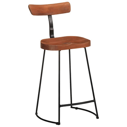 Bar Stools 2 pcs 49x43x88 cm Solid Wood Mango