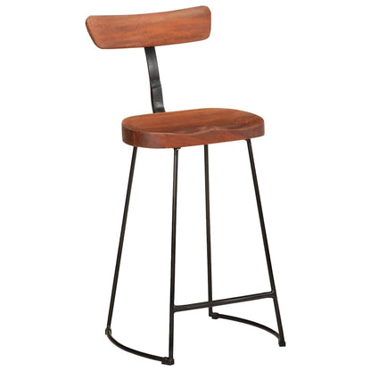 Bar Stools 2 pcs 49x43x88 cm Solid Wood Mango