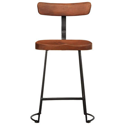 Bar Stools 2 pcs 49x43x79 cm Solid Wood Mango