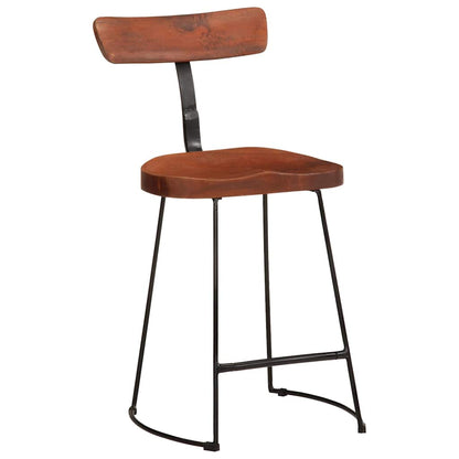 Bar Stools 2 pcs 49x43x79 cm Solid Wood Mango