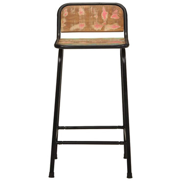 Bar Stools 2 pcs 46x35.5x80 cm Solid Wood Reclaimed